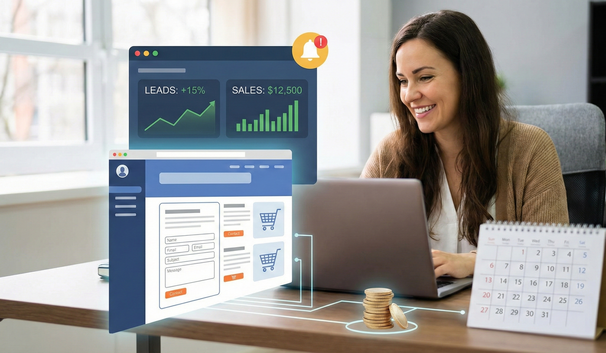 SEO company team collaborating on search strategy and reporting