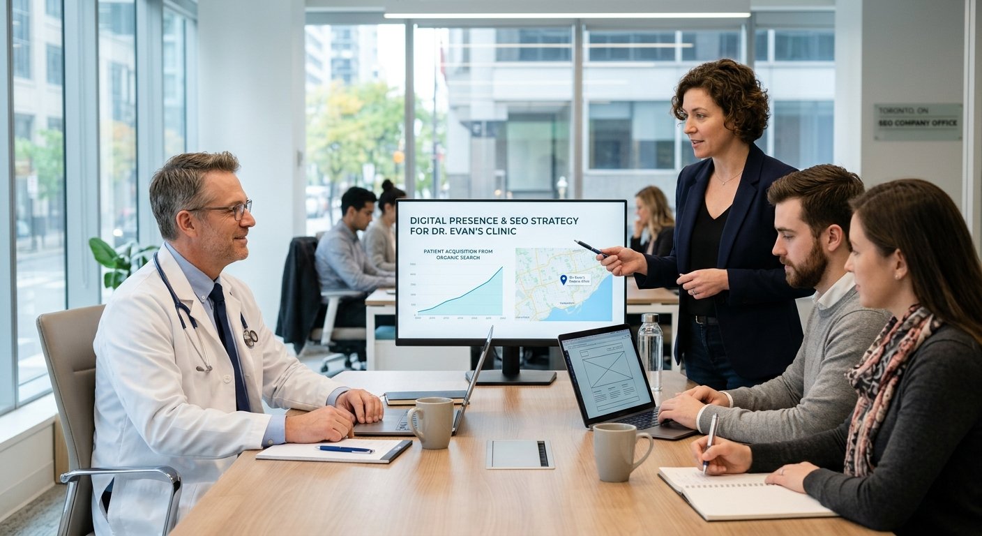 SEO results for clinics
