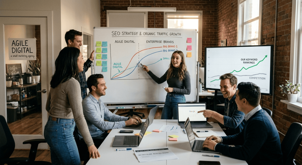 How Smaller Companies Build SEO Strategies That Beat Enterprise Brands