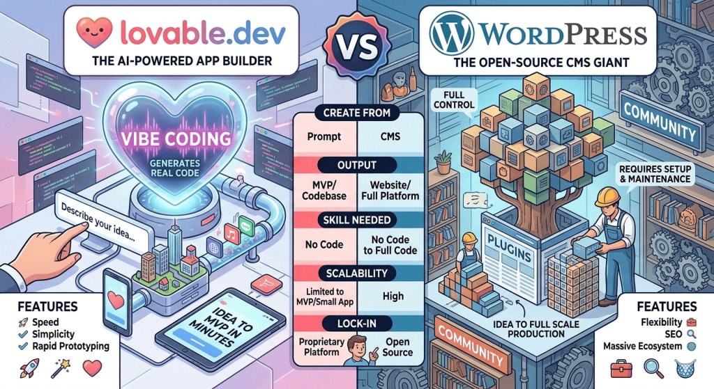 Lovable vs WordPress SEO