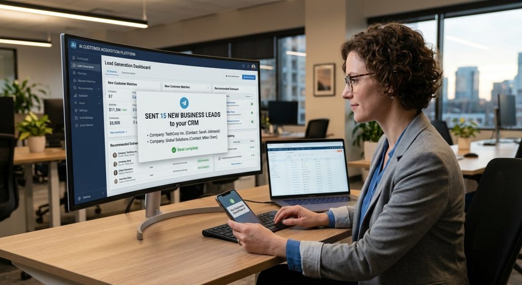AI sending customers