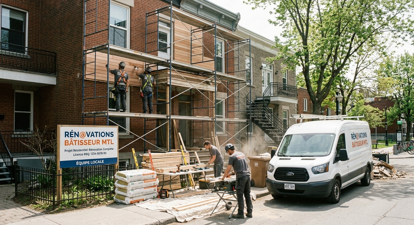 Renovation company Google Ads landing pages