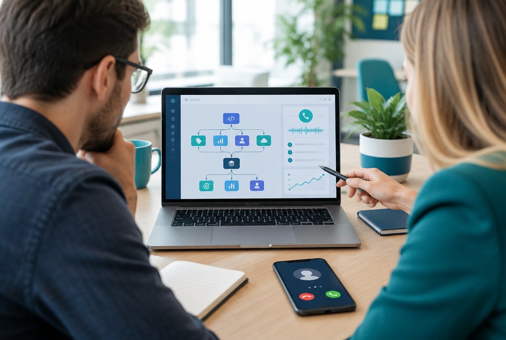 Configuration du suivi des conversions pour Google Ads &agrave; Montr&eacute;al, flux de balises et suivi des appels sur un portable